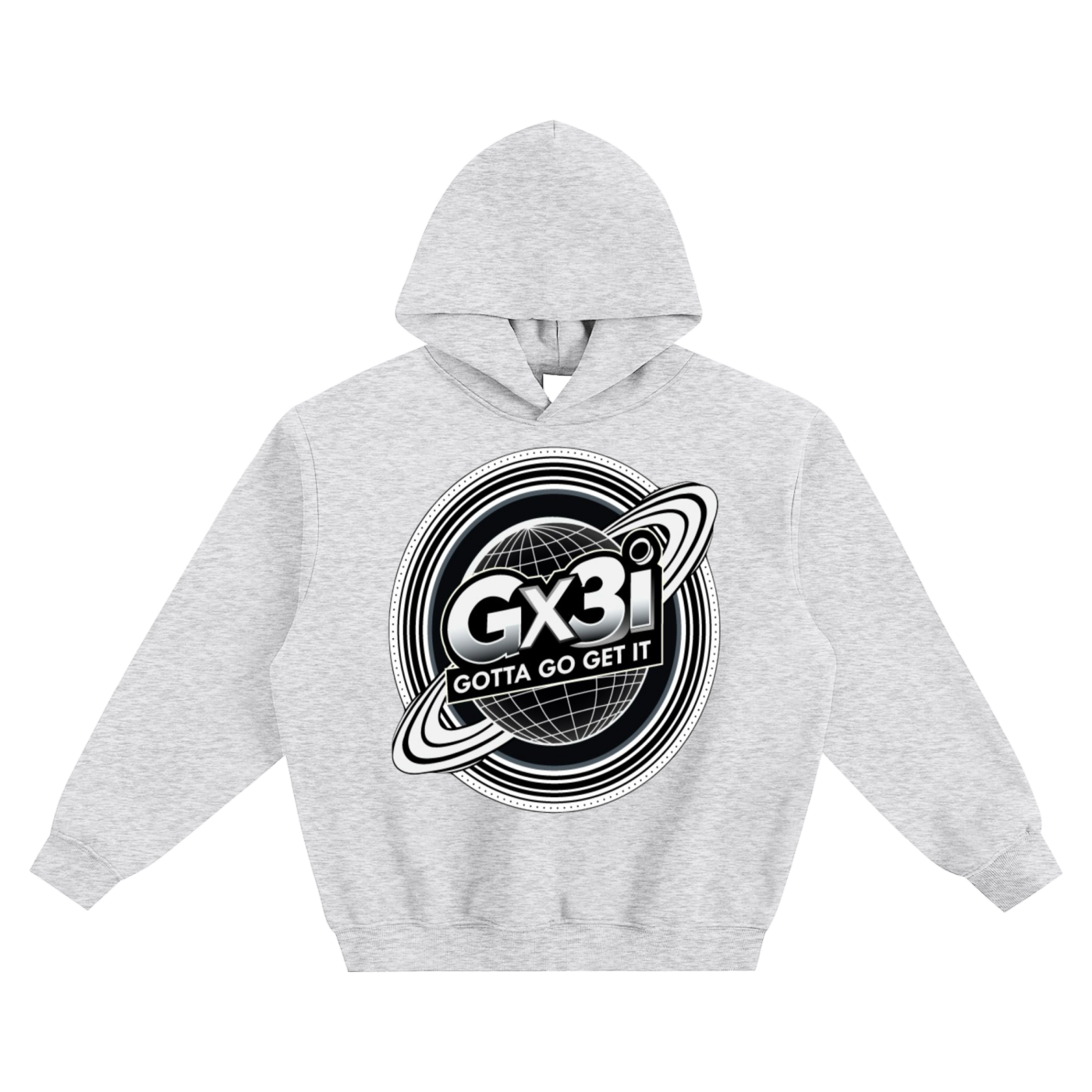 Gx3i Universe Fleeced Boxy Hoodie