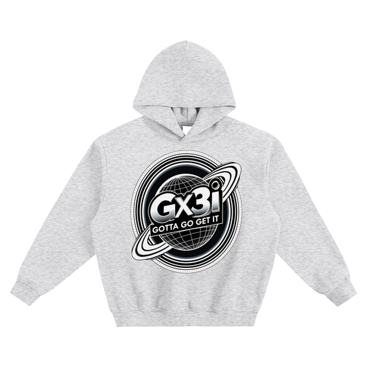 Gx3i Universe Fleeced Boxy Hoodie