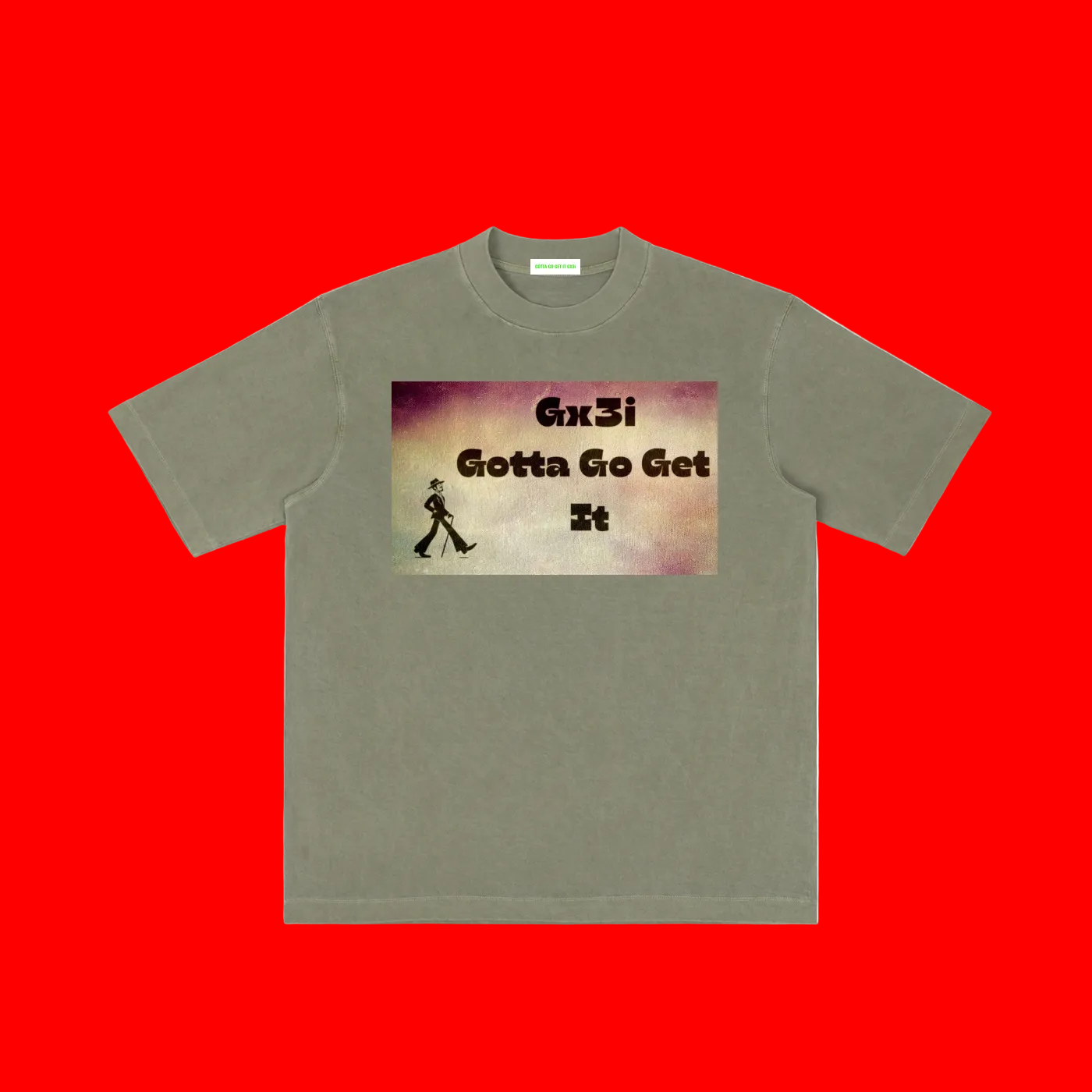 Vintage Wash Drop Shoulder T-shirt