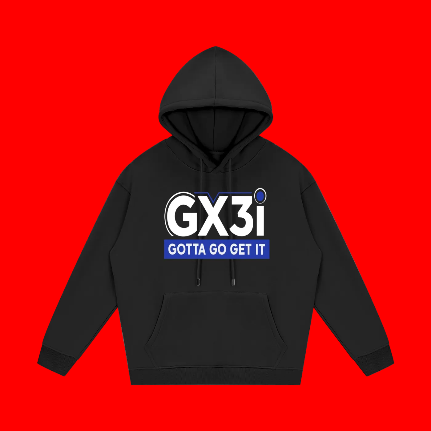 Gx3i Streetwear Unisex Fleece Hoodie