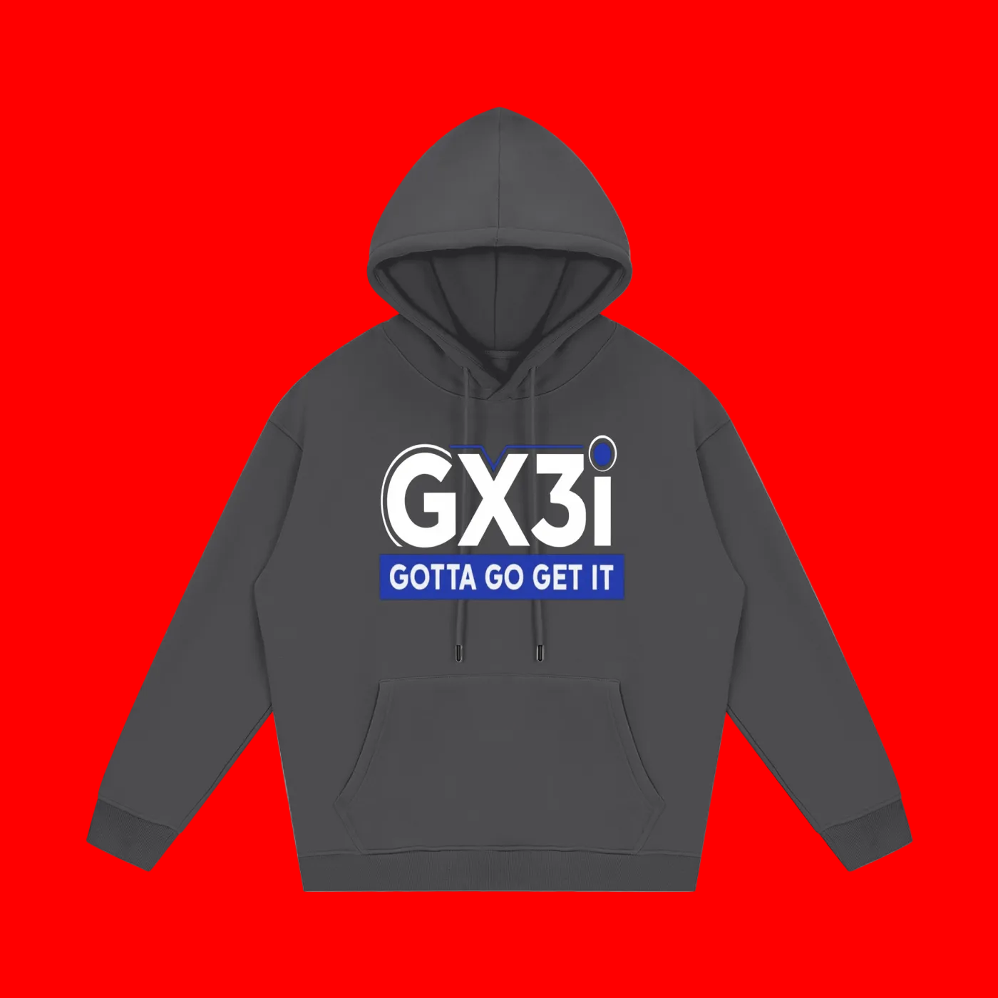 Gx3i Streetwear Unisex Fleece Hoodie